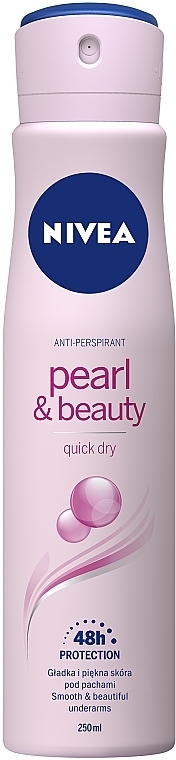 Antiperspirant Deodorant Spray "Pearl & Beauty" - NIVEA Pearl & Beauty Deodorant Spray — photo N2