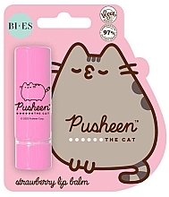 Lip Balm - Bi-es Pusheen The Cat Strawberry Lip Balm — photo N6