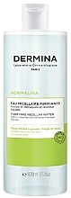 Fragrances, Perfumes, Cosmetics Cleansing Micellar Water - Dermina Normalina Purifying Micellar Water