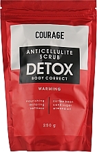 Fragrances, Perfumes, Cosmetics Anti-Cellulite Body Scrub - Courage Anticellulite Scrub Detox Body Correct