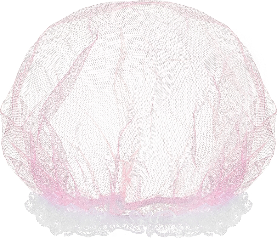 Sleeping hair cap with elastic band, light pink - Disna — photo N2