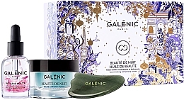 Fragrances, Perfumes, Cosmetics Set - Galenic Beaute De Nuit (gel/50ml + elixir/30ml + gua/sha/scraper/1p)