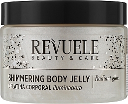Shimmering Silver Body Jelly - Revuele Shimmering Body Jelly Silver — photo N1