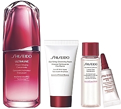 Set - Shiseido Ultimune Holiday Kit (f/conc/50ml + foam/30ml + softner/30ml + eye/conc/3ml) — photo N2