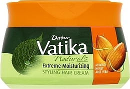 Moisturizing Hair Cream - Dabur Vatika Extreme Moisturizing Styling Cream — photo N1