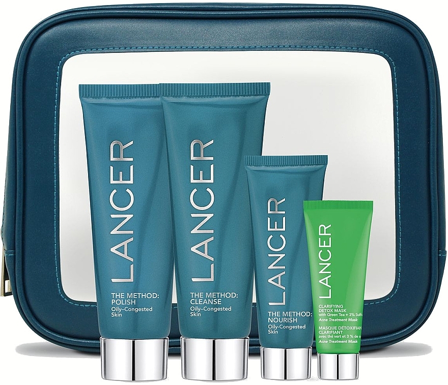 Set, 5 products - Lancer The Method Intro Kit Oily-Congested Skin — photo N1