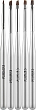 Nail Art Brush Set, 5 pcs - Christian — photo N2