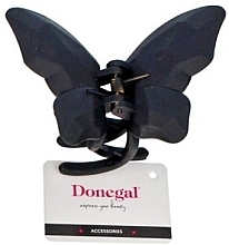 Fragrances, Perfumes, Cosmetics Claw Clip 'Butterfly', FA-5737, black - Donegal