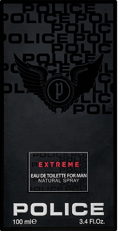 Police Extreme - Set (edt/100ml+shampo/100ml) — photo N1