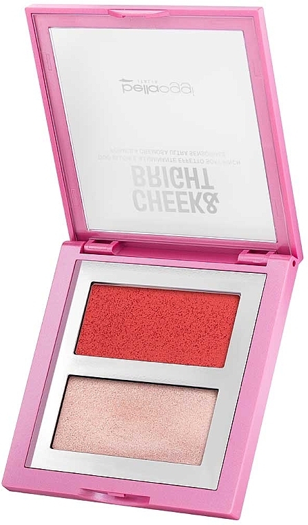 Blush and Highlighter Palette - Bellaoggi Cheek & Bright — photo N3