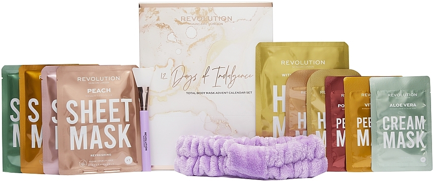 Advent Calendar, 12 products - Revolution Skincare 12 Days Of Indulgence — photo N1