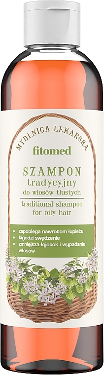 Traditional Shampoo for Oily Hair - Fitomed Herbal Shampoo For Oily Hair — photo N1