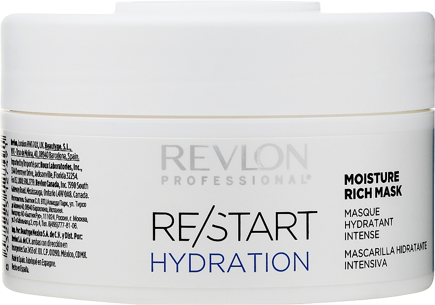 Moisturizing Hair Mask - Revlon Professional Restart Hydration Moisture Rich Mask — photo N3