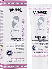 Moisturizing Face Cream - L'amande Mamma Moisturizing Face Cream Anti Spots — photo N2