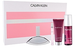 Fragrances, Perfumes, Cosmetics Calvin Klein Euphoria - Set (edp/100ml + edp/10ml + b/l/100ml + b/mist/150ml)