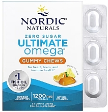 Fragrances, Perfumes, Cosmetics Omega-3 Gummy Chews - Tropical Fruit Flavour - Nordic Naturals Ultimate Omega Tropical Fruit Chews