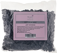 Fragrances, Perfumes, Cosmetics Hot Polymeric Granule Wax 'For Men' - Tufi Profi Premium