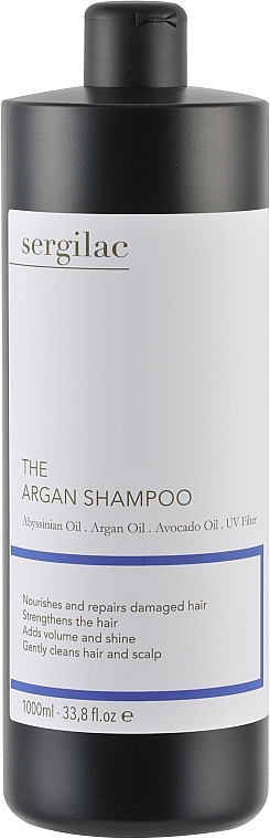 Argan Oil Shampoo - Sergilac The Argan Shampoo — photo N3