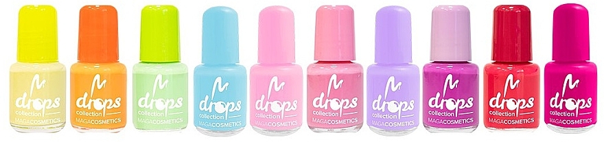 Nail Polish - Maga Cosmetics Drops Collection — photo N2