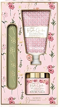 Fragrances, Perfumes, Cosmetics Set - Baylis & Harding Royale Garden Rose, Poppy & Vanilla Luxury Manicure Gift Set (h/cr/50 ml + h/salt/70 g + n/file)