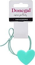 Fragrances, Perfumes, Cosmetics Hair Ties, FA-5634+1, turquoise heart - Donegal