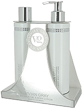 Fragrances, Perfumes, Cosmetics Set - Vivian Gray White Crystals Set (sh/gel/250ml + b/lot/250ml)