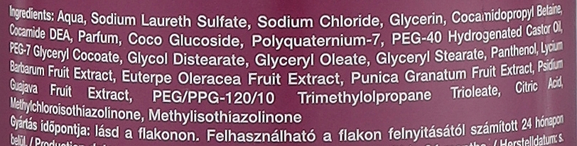 Shampoo - Kallos Hair Pro-tox SuperFruits Antioxidant Shampo — photo N2