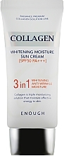 Facial Sun Cream with Marine Collagen - Enough Collagen 3in1 Whitening Moisture Sun Cream SPF50 PA+++ — photo N2