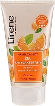 Fragrances, Perfumes, Cosmetics Hand, face and Body Antibacterial Gel "Bitter Orange" - Lirene