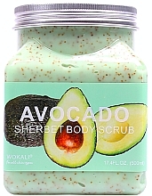 Fragrances, Perfumes, Cosmetics Avocado Body Scrub - Wokali Sherbet Body Scrub Avocado