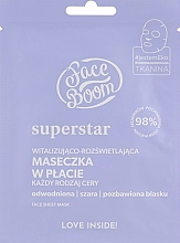 Fragrances, Perfumes, Cosmetics Sheet Mask - BodyBoom FaceBoom SuperStar Face Sheet Mask