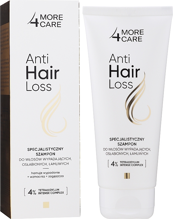 Shampoo for Weak, Brittle & Loss-Prone Hair - More4Care Anti Hair Loss — photo N1