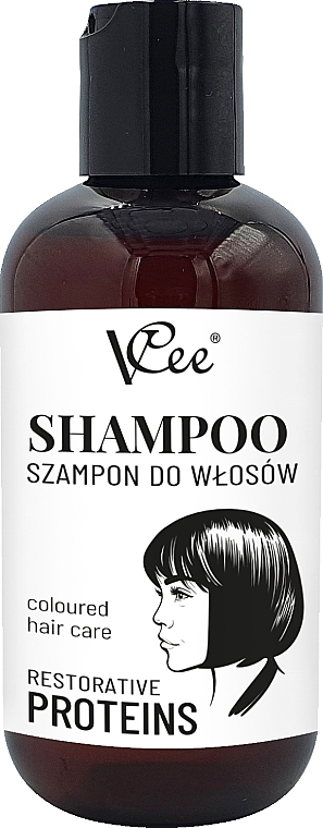 Shampoo for Colored Hair - VCee Restorative Shampoo With Proteins For Coloured Hair — photo N2