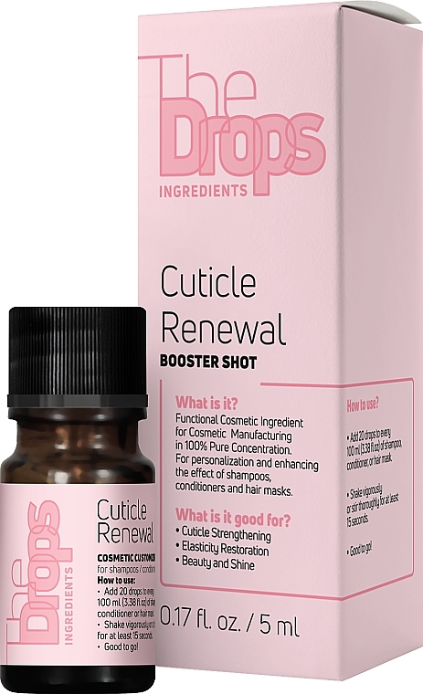 Hair Ends Repair Complex - Pharma Group Laboratories The Drops Cuticle Renewal Booster Shot — photo N3