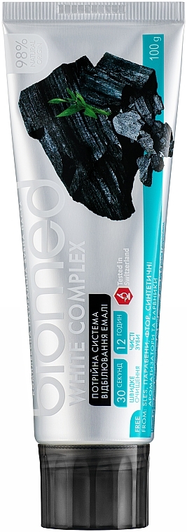 Toothpaste "Triple Enamel Whitening System" - Biomed White Complex — photo N2