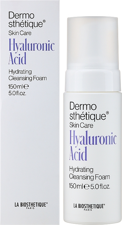 Cleansing Foam with Hyaluronic Acid - La Biosthetique Dermosthetique Hyaluronic Acid Cleansing Foam — photo N2