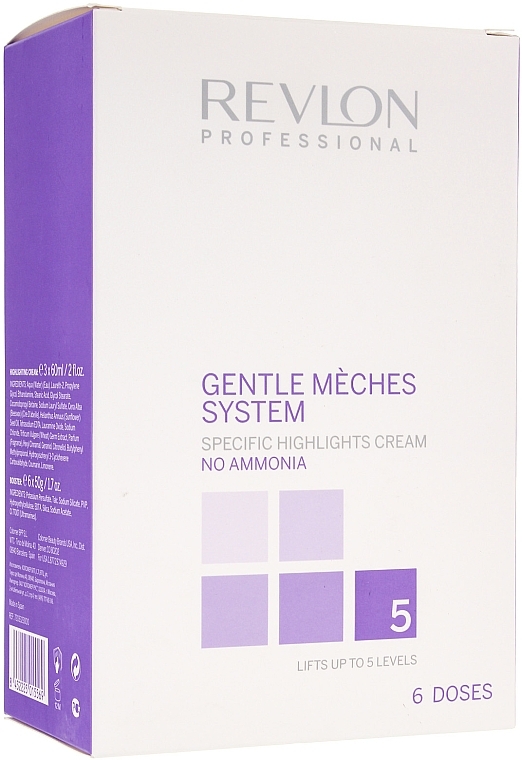 Ammonia-Free Highlighting System - Revlon Professional Gentle Meches System — photo N1