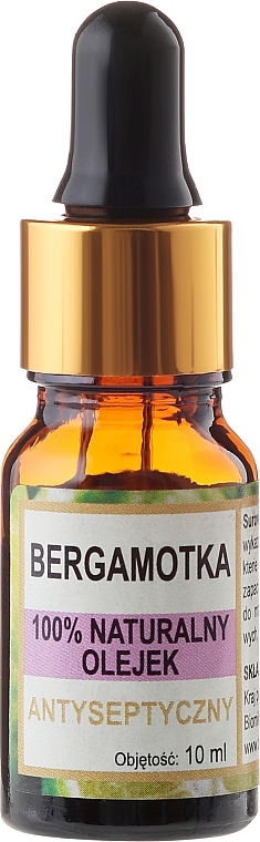 Natural Bergamot Oil with Pipette - Biomika Bergamot Oil — photo N1