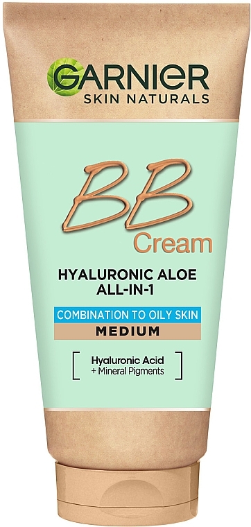 BB Cream for Oily & Combination Skin - Garnier Hyaluronic Aloe All-In-1 — photo N1