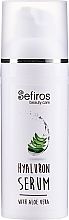 Fragrances, Perfumes, Cosmetics Hyaluronic Facial Serum - Sefiros Hyaluron Serum With Aloe Vera