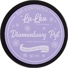 Fragrances, Perfumes, Cosmetics Glittery Body Cream-Mousse "Diamond Dust" - Lalka