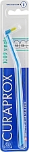 Fragrances, Perfumes, Cosmetics Mono Toothbrush "Single CS 1009", dark blue-light green - Curaprox