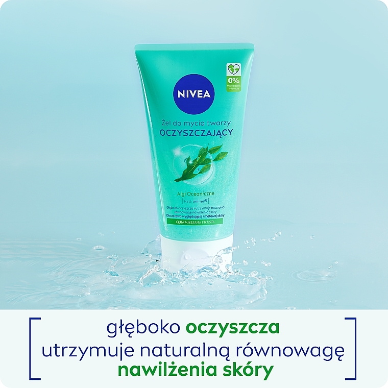 Matte Facial Washing Gel for Oily Skin - NIVEA Aqua Effect — photo N3