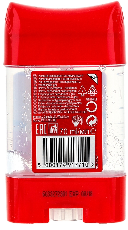 Antiperspirant Deodorant Gel - Old Spice Whitewater Antiperspirant Gel — photo N8