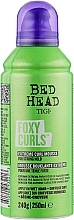 Strong Hold Hair Mousse - Tigi Bed Head Foxy Curls Mousse — photo N1