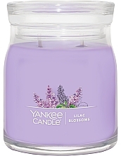 Fragrances, Perfumes, Cosmetics Scented Candle in Jar 'Lilac Blossom', 2 wicks - Yankee Candle Lilac Blossoms