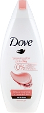 Fragrances, Perfumes, Cosmetics Pink Clay Shower Cream-Gel - Dove Renewing Glow Pink Clay Shower Gel