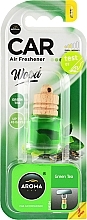 Green Tea Car Perfume - Aroma Car Wood — photo N1