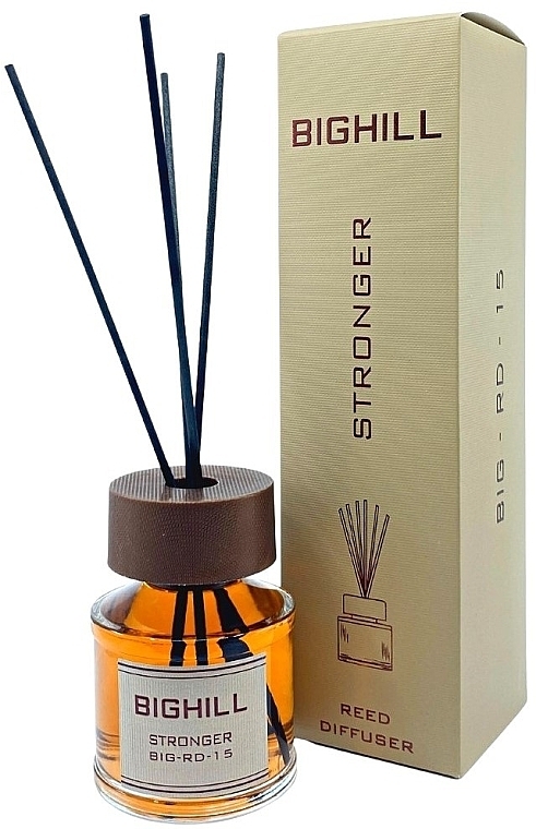 Stronger Reed Diffuser - Eyfel Perfume Reed Diffuser Bighill Stronger — photo N2