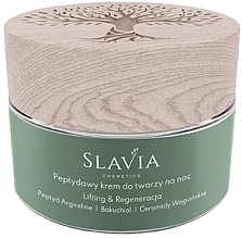 Fragrances, Perfumes, Cosmetics Peptide Night Face Cream - Slavia Cosmetics